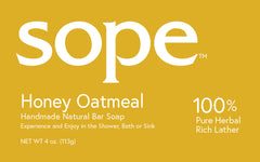 BULK-Honey Oatmeal Bar Soap-6 PACK