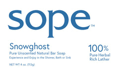 Snowghost Unscented Bar Soap
